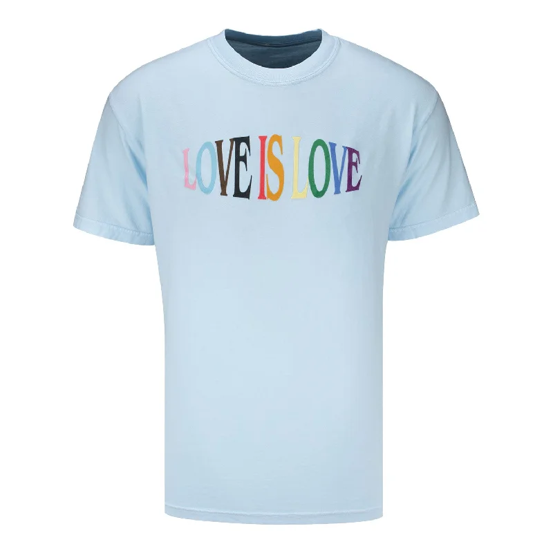 Super Discount Unisex USMNT Love is Love Pride Blue Tee