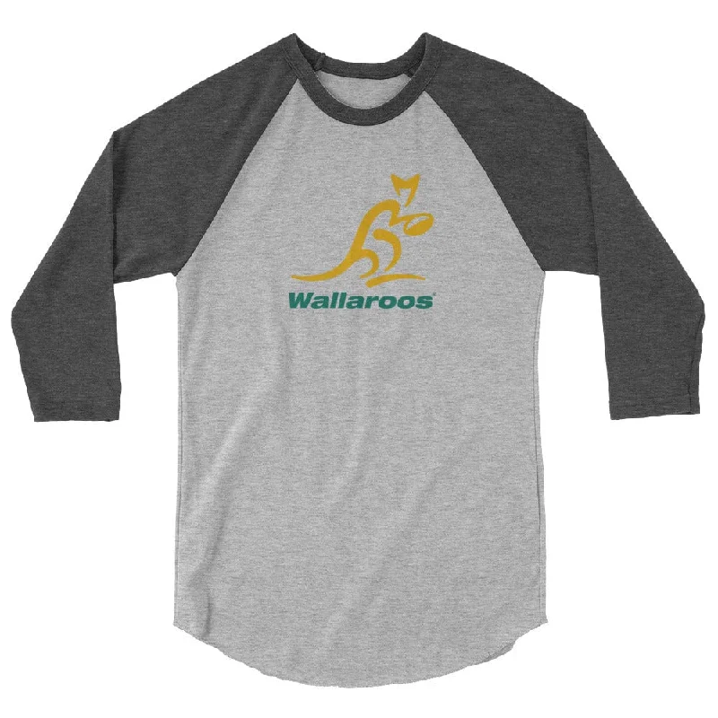 Weekend Offers That Shine Wallaroos 3/4 Sleeve Raglan T-Shirt