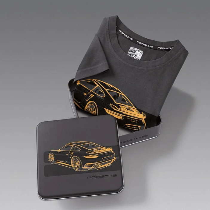 Price Slash Porsche Collector's T-Shirt - 911 Turbo S Exclusive (USA version, graphic on back)